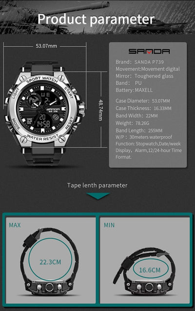 Military Watch | Tank Sport Watch - TumTum