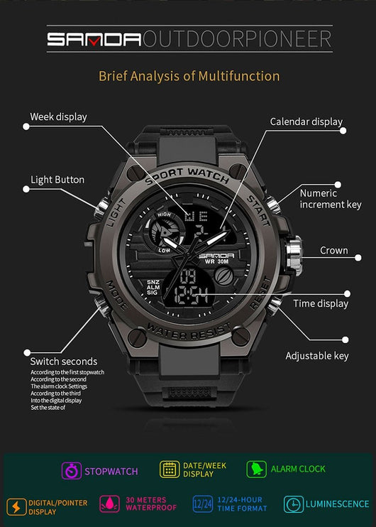 Military Watch | Tank Sport Watch - TumTum
