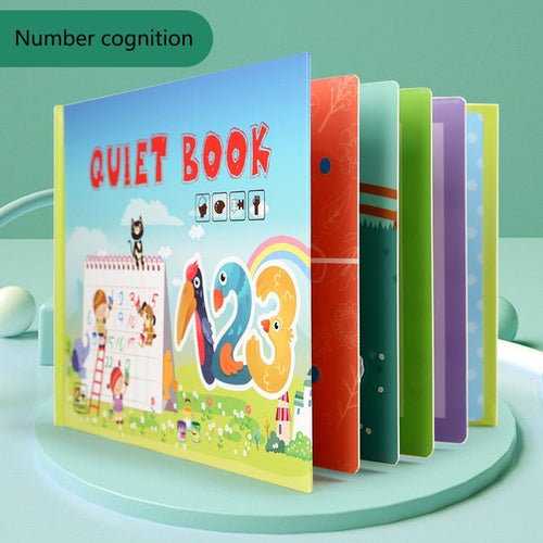 MindBuilder  -  Montessori Busy Book For Kids To Develop Learning Skills™