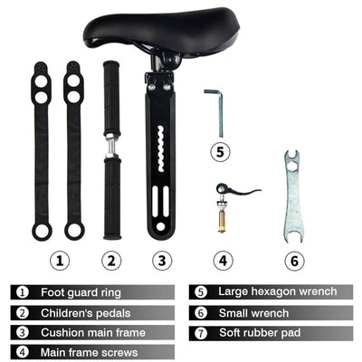 MiniSeat ™ - Front Mounted Child Bike Seat - TumTum