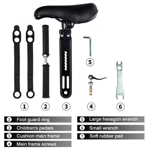 MiniSeat  -  Front Mounted Child Bike Seat™