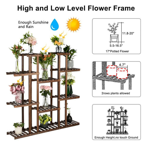 Multilevel Garden Display Plant Stand™