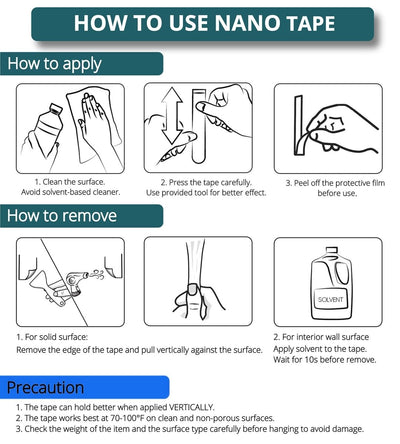 NanoGrip Double-Sided Tape - TumTum