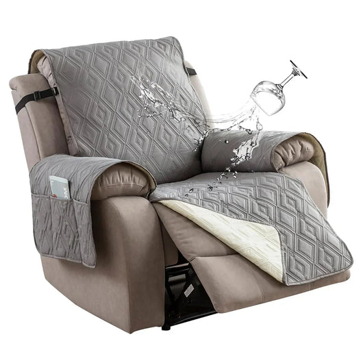 NanuProof ™ -100% Waterproof Recliner Slipcover Square - TumTum