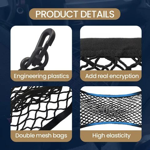 Netting Bag  Car must-have Universal Elastic Mesh Net Trunk Bag™