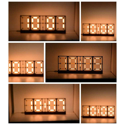 Nordic Double-Sided Vintage LED Clock™