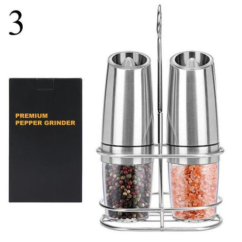 PepperGrinders - Stainless Steel Automatic Salt and Pepper Grinder™