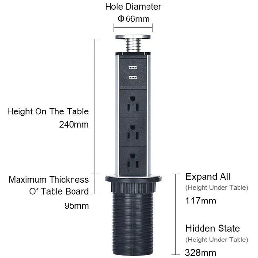 PowerPop™ - Hidden Electrical Power Sockets - TumTum