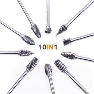 Premium Tungsten Steel Carbide Rotary Burr Kit™
