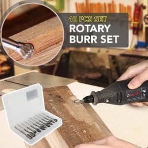 Premium Tungsten Steel Carbide Rotary Burr Kit™