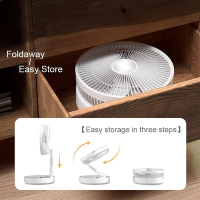 PrimeFan 8.7inch Rechargeable Portable USB Fan - TumTum