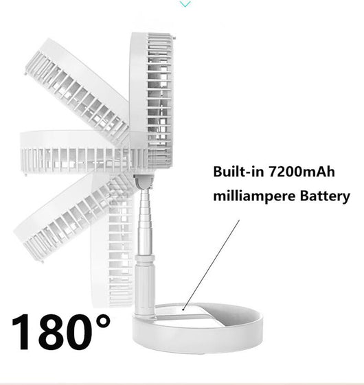 PrimeFan 8.7inch Rechargeable Portable USB Fan - TumTum