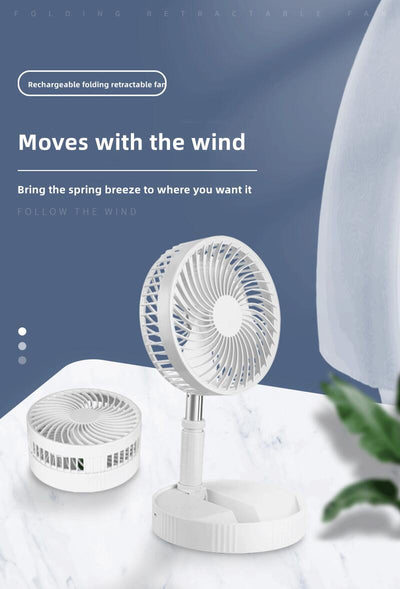 PrimeFan 87inch Rechargeable Compact USB Fan™