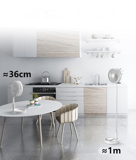 PrimeFan 87inch Rechargeable Compact USB Fan™