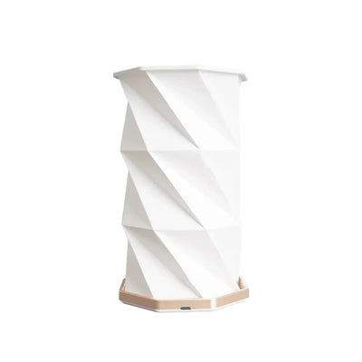 RetroGlow™ - Vintage Wooden Folding Paper USB Rechargeable Lantern - TumTum