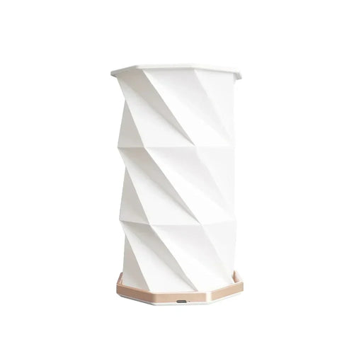 RetroGlow - Vintage Wooden Folding Paper USB Rechargeable Lantern™