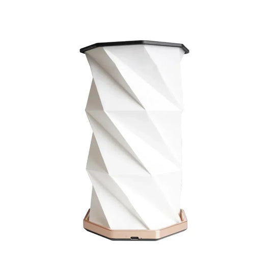 RetroGlow™ - Vintage Wooden Folding Paper USB Rechargeable Lantern - TumTum