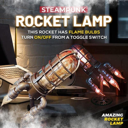 Rocket Ship Commercial Vintage Lamp™