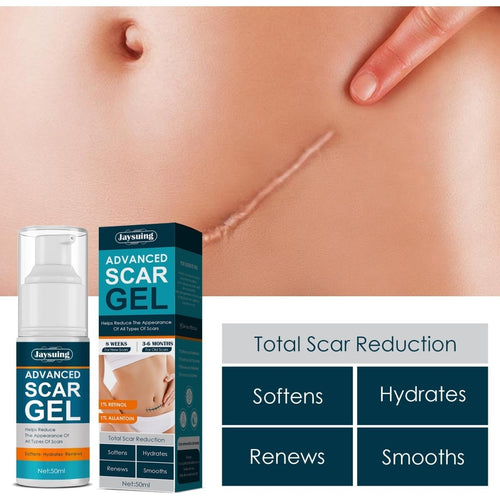 ScarAway100 Advanced Scar Gel, C-Section Scars, Tummy Tuck, Old Scars, Keloids, Stretch Marks, Burn Scars™