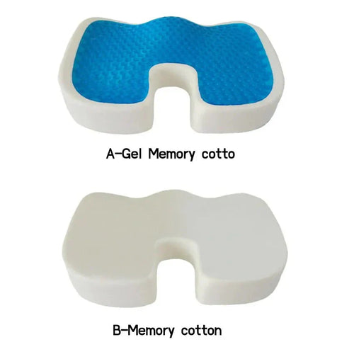 SeatRelief - Gel Memory Foam U-shaped Seat Cushion™