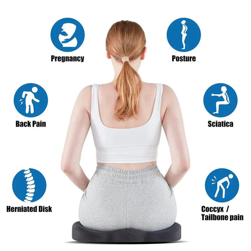 SeatRelief - Gel Memory Foam U-shaped Seat Cushion™