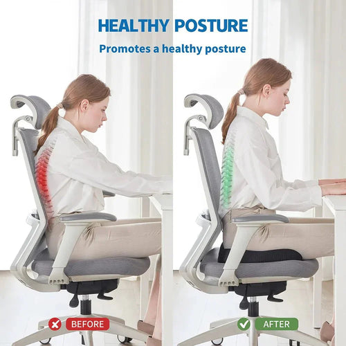 SeatRelief - Gel Memory Foam U-shaped Seat Cushion™