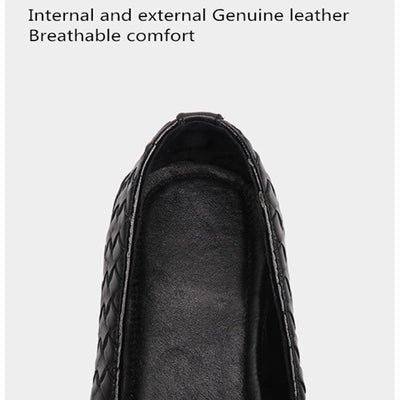 SlipOnShoes™ - Leather Foldable Breathable Slip-on Shoe - TumTum