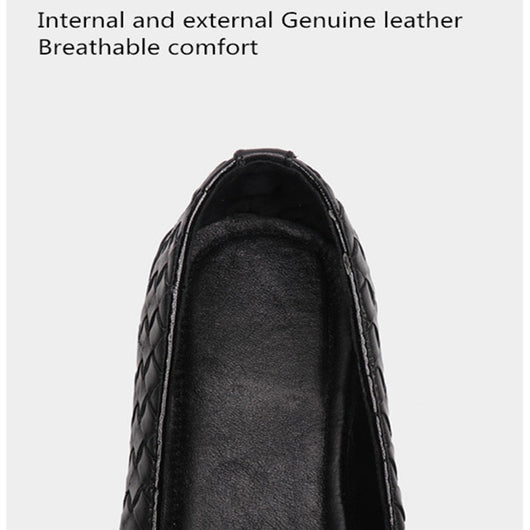 SlipOnShoes™ - Leather Foldable Breathable Slip-on Shoe - TumTum