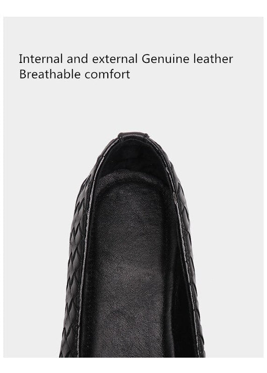 SlipOnShoes™ - Leather Foldable Breathable Slip-on Shoe - TumTum