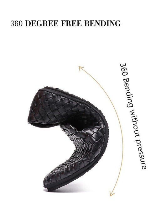 SlipOnShoes™ - Leather Foldable Breathable Slip-on Shoe - TumTum