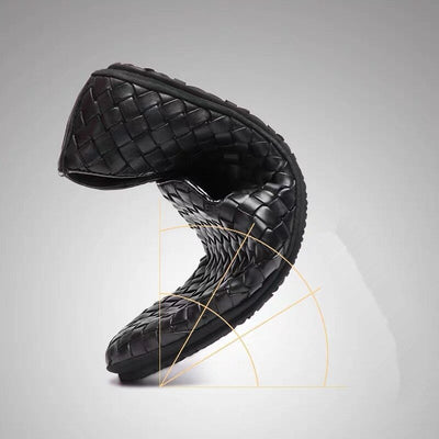 SlipOnShoes™ - Leather Foldable Breathable Slip-on Shoe - TumTum