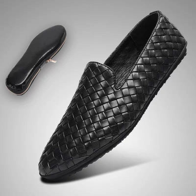 SlipOnShoes™ - Leather Foldable Breathable Slip-on Shoe - TumTum