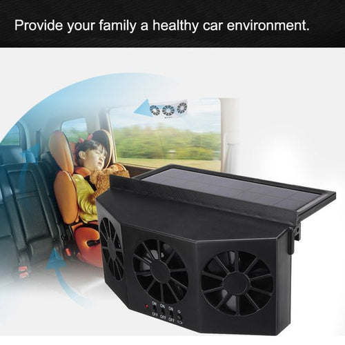SolarAC  - Auto Air Ventilating Fan™