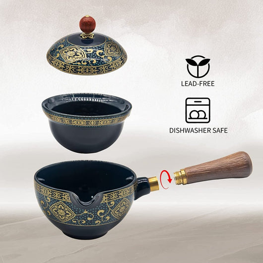 SpillProff ™ 360° Vintage Tea Cup Set - TumTum