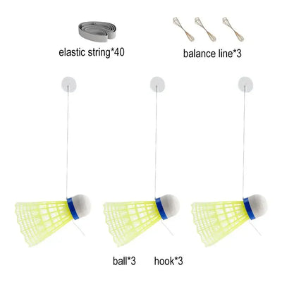 SpinShot™ - Badminton Trainers Stretch Shuttlecock - TumTum