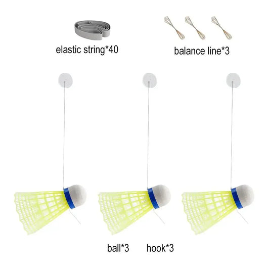 SpinShot™ - Badminton Trainers Stretch Shuttlecock - TumTum