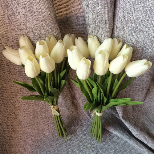 Spring Fresh Faux Silk Tulip Bouquet™