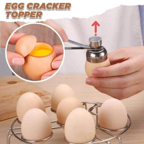 Stainless Steel Egg Cracker Topper™