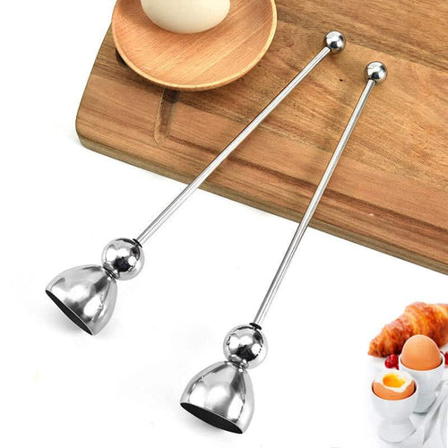 Stainless Steel Egg Cracker Topper™