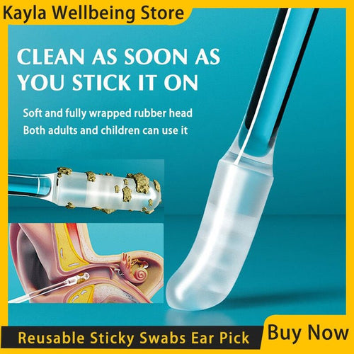StickyPicks - Disposable Sticky Ear Picks™