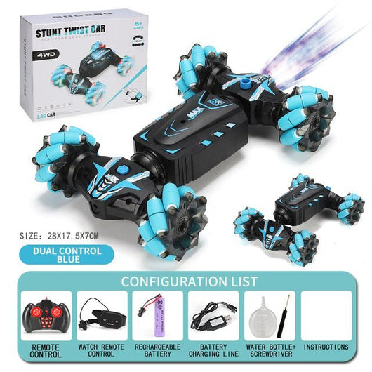 StuntCar™- Gesture Sensing RC Car for Kids - TumTum