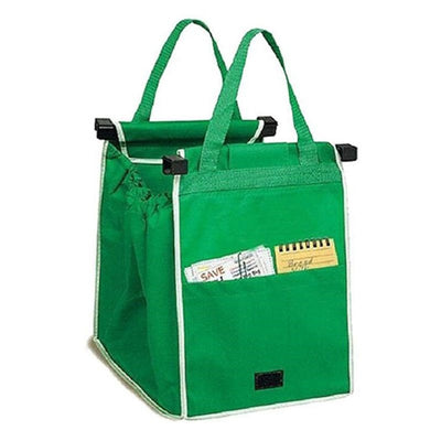 Supermarket Shopping Bag [Reusable and Green] - TumTum