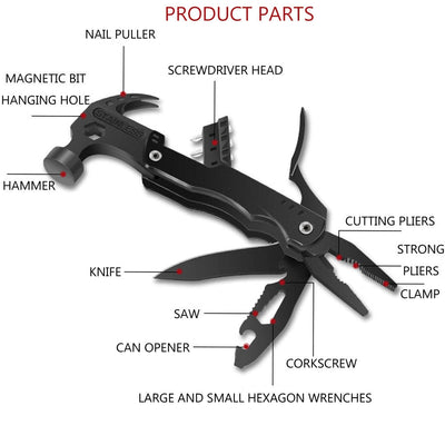 SurvivalPro 14-in-1 Multi-Tool Set ™ - TumTum