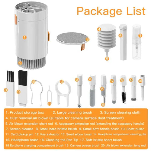 TechClean - 20-in-1 Cleaner kit™