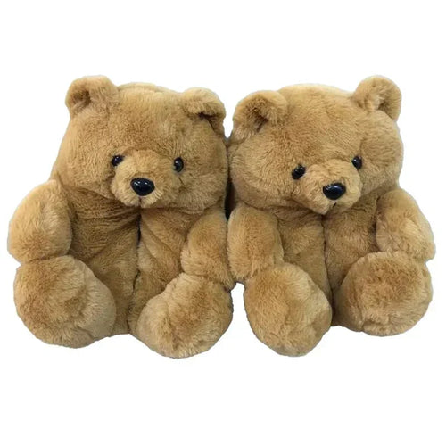 TeddyToes - Cute Teddy Bear Plush Shoes™