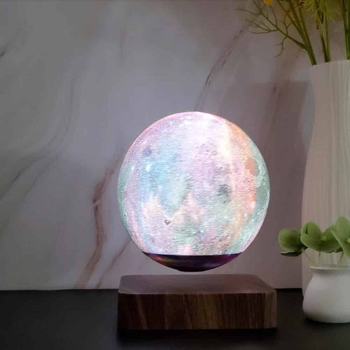 The Levitating Moon Lamp - 3D Printed Model -7 inch Diameter™
