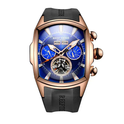 TimeSculpt™ - Tourbillon Stainless Steel Sports Watch - TumTum