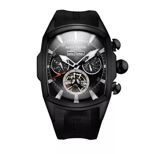 TimeSculpt - Tourbillon Stainless Steel Sports Watch™