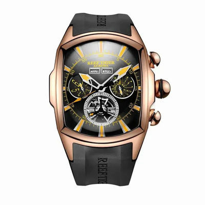 TimeSculpt™ - Tourbillon Stainless Steel Sports Watch - TumTum