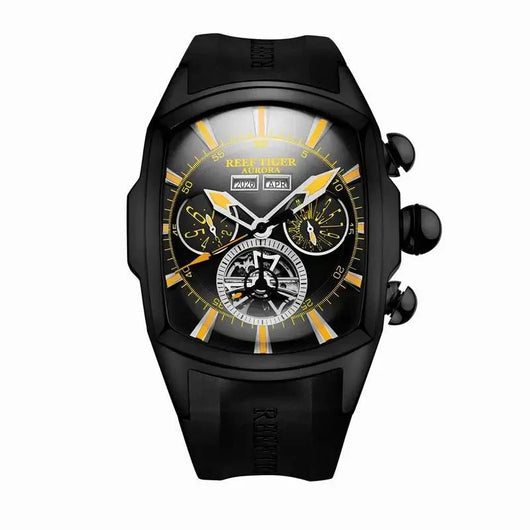 TimeSculpt™ - Tourbillon Stainless Steel Sports Watch - TumTum